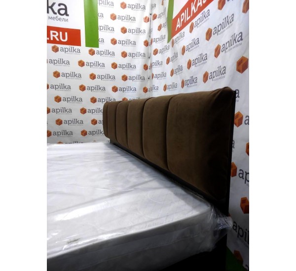Кровать Ронда с мягким изголовьем 1,4м с матрасом 